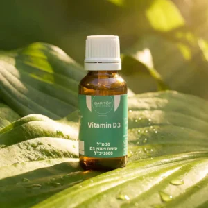 ויטמין D - טיפות 1000 יב״ל תוספת לטבליות וקפסולות